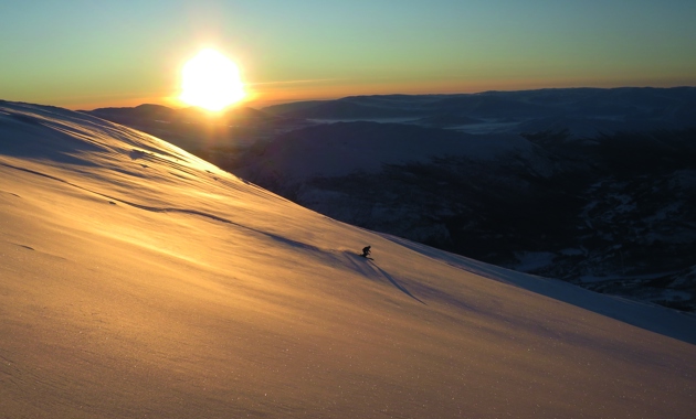 Leinenøse Descent.